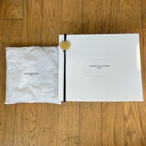 Christian Dior Box & Pillow